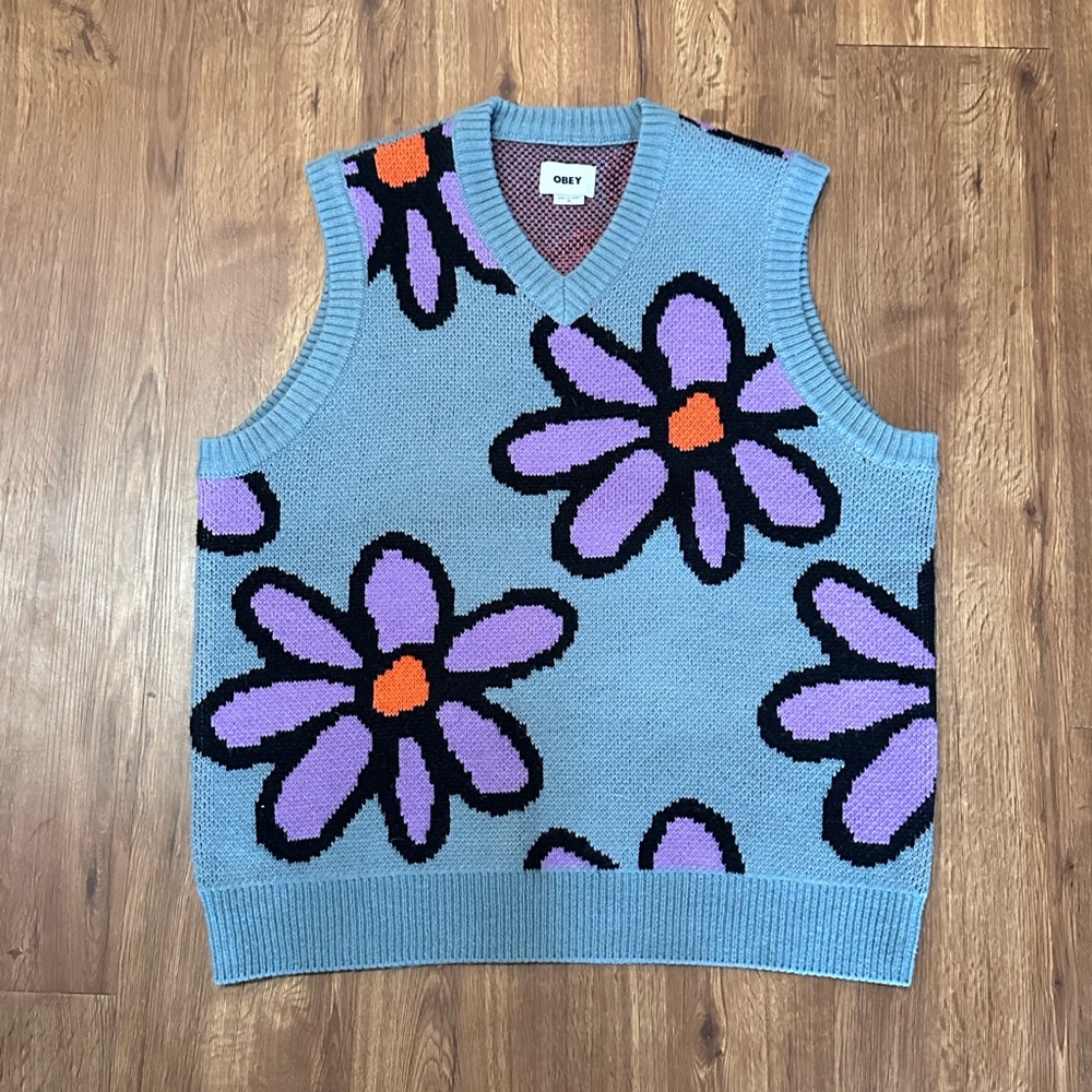 OBEY Sweater Vest